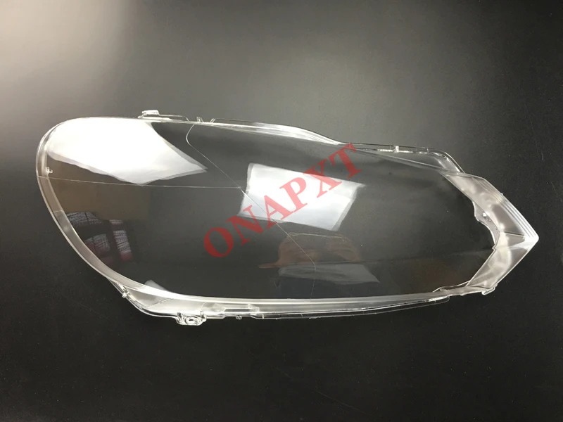 Auto Light Caps For Volkswagen VW Golf 6 MK6 Xenon GTI 2010 2013 Car Headlight Cover Lampshade