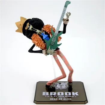 

BROOK ONE PIECE The king of spirit Dead Or Alive Burukku PVC 17cm for the New world Model Collection Action Figure Toys lelakaya