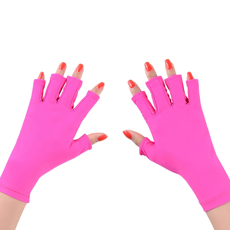Перчатки для защиты от УФ-излучения, 1 пара, профессиональный инструмент для ногтей, СВЕТОДИОДНЫЙ УФ-лампа, Сушилка для ногтей, защита от УФ-излучения