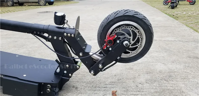 Daibot Powerful Electric Bike 11inch 2 Wheel Electric Scooters Dual Motor 1600W 60V Adult Off Road Electric Skateboard With Seat (8)