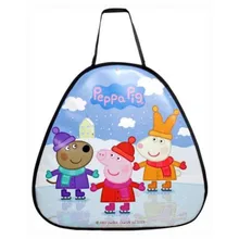 Ледянка 1TOY «Свинка Пеппа»(T59156) треугольная, 52х50 см