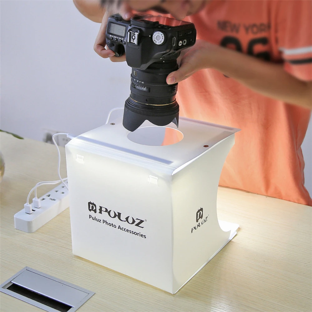NEWKBO Mini 2 шт. светодиодный светильник для фотостудии освещение шатер фон куб