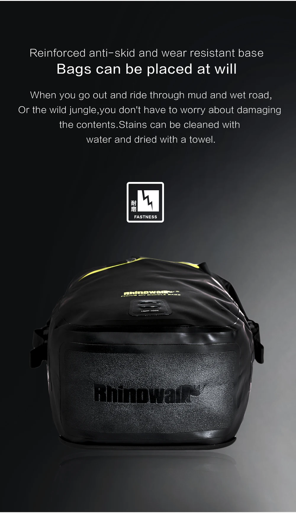 Discount RHINOWALK Waterproof Bike Bag 27L Travel Cycling Bag Basket Bicycle Rear Rack Tail Seat Trunk Bags bicycle bags & panniers 3