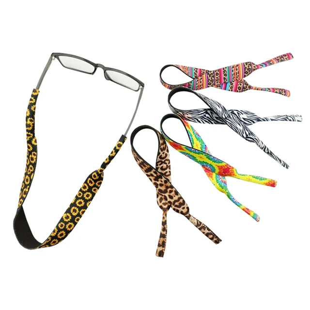 Cinturini Regolabili Per Occhiali Sportivi - 5 Pezzi, Antiscivolo, Nylon Elastico - Foto 13