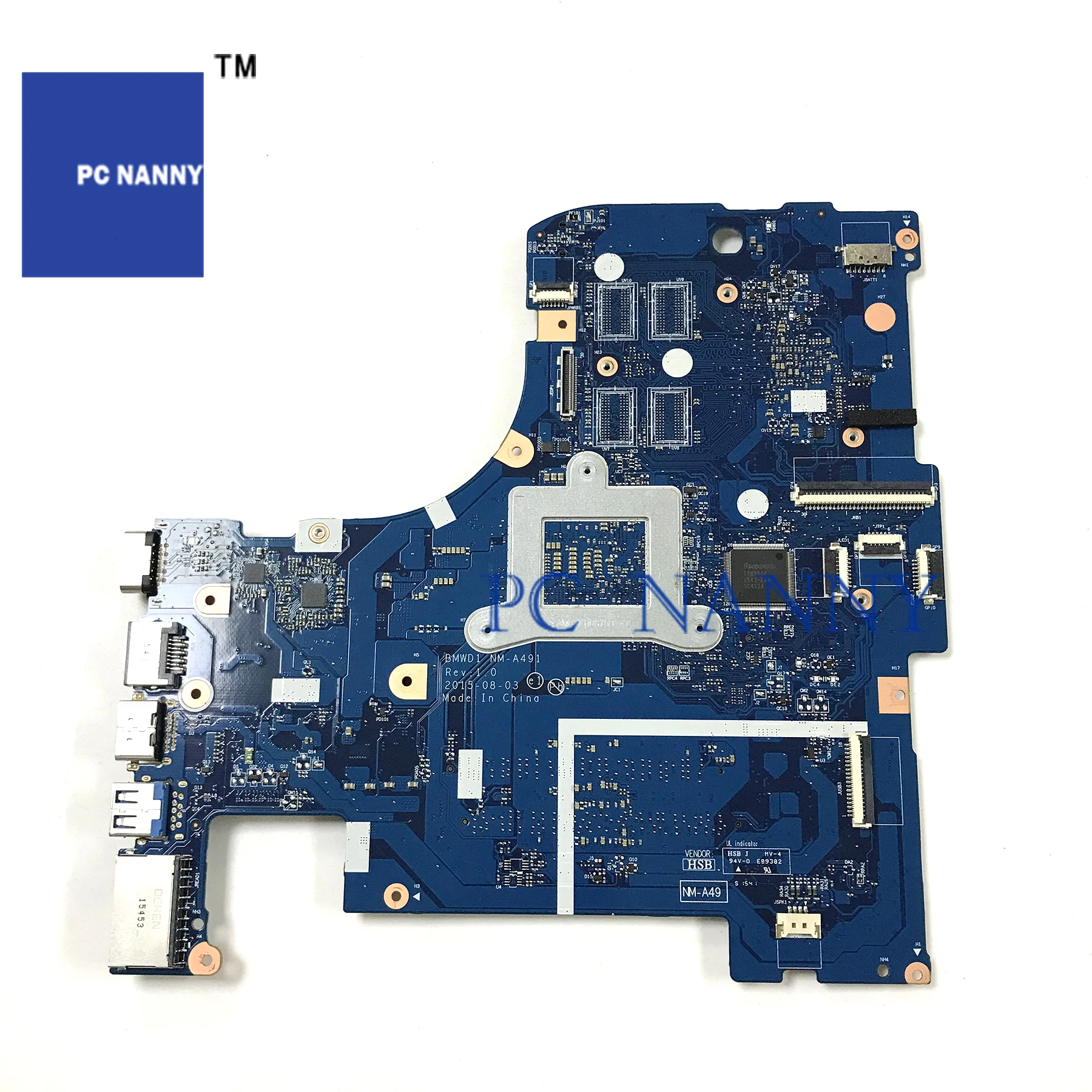 lower price  PANANNY For Lenovo 300-17ISK laptop motherboard 5B20K61872 I7-6500U NM-A491 tested