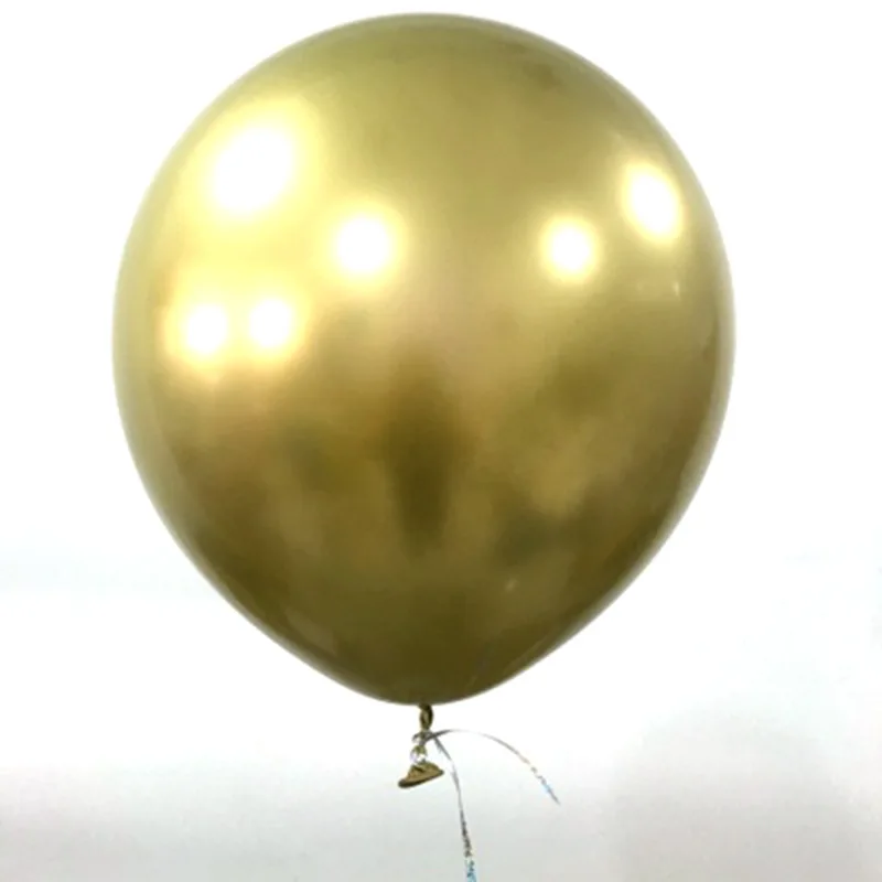 Хорошие времена 10-дюймовая шпилька 1,8 грамм латекс металлические цветной воздушный шар плата ввода-вывода металла Свадебная вечеринка Декоративный шарик вечерние шар