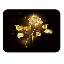 CHARMHOME мягкий ковер Противоскользящий ковер Золотая Роза цветок ковер для гостиной коврик для домашнего декора