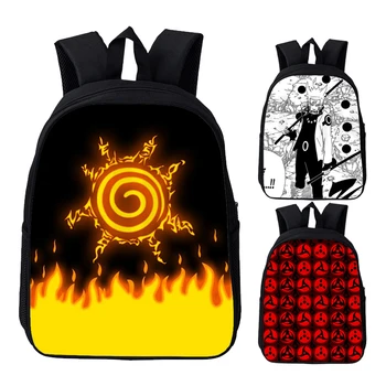 

Anime Backpack Naruto Luffy School Bookbag Teenagers Akatsuki Itachi Sharingan Cosplay Boys Girls Laptop Bags Travel Rucksack