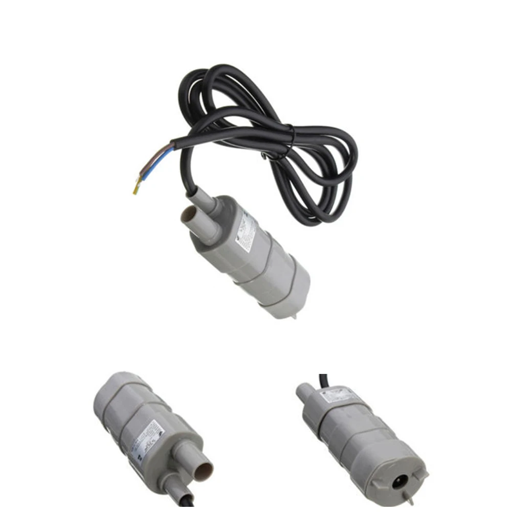 Горячая 12V DC 1.2A 5M 840L/H 6-12V для солнечного аквариума три ядра микро погружной мотор водяной насос