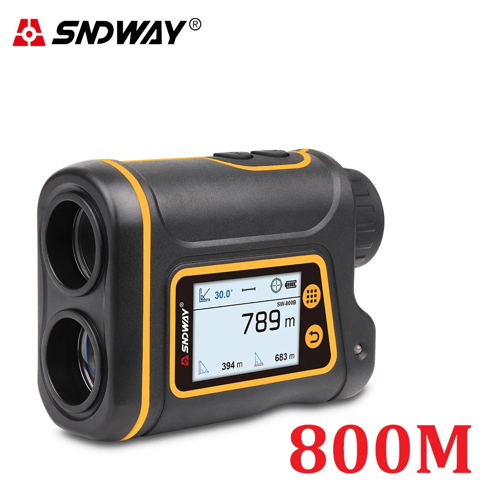 SNDWAY Telescope Laser Range Finder for Hunting Golf Sports 800M/1000M/1500M Monocular Rangefinder Laser Distance Meter Tools SNDWAY Telescope Laser Range Finder for Hunting Golf Sports 800M/1000M/1500M Monocular Rangefinder Laser Distance Meter Tools