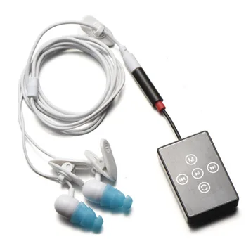 

Swimming 4GB Memory Mini Durable Clip On With Earphones Music Diving FM MP3 Player Sports IPX8 Waterproof Rechargeable Radio