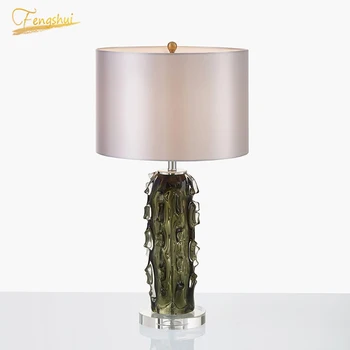 

Nordic Creative Glass LED Table Lamp Lighting Modern Minimalist Table Lights Bedroom Living Room LOFT Table Decoration Lamps