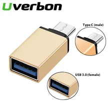 Robotsky type C USB 3,0 OTG адаптер USB-C type-C конвертер для samsung S8 для MacBook серии LG USB C OTG адаптер