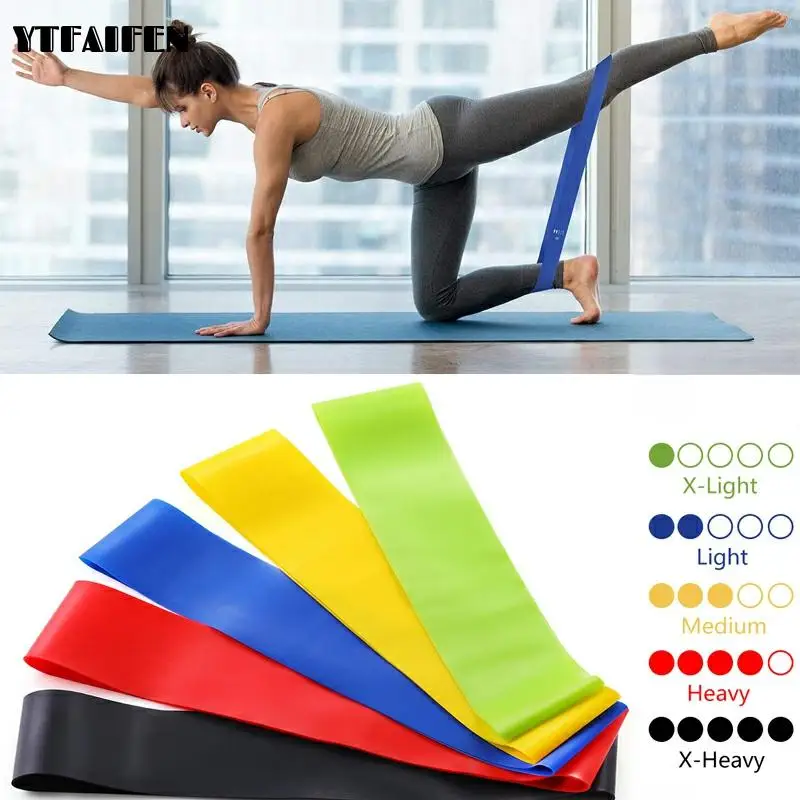 Резиновые ленты для фитнеса спортивный эластичный набор лент чистки зубов