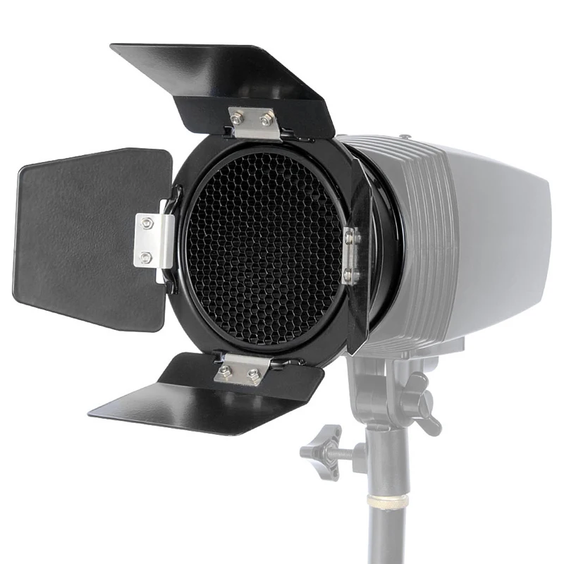 Godox BD-03 дверь сарая с сотовой сеткой и 4 цвета комплекты фильтров для фотостудии Flash K-150 K-180 250SDI 300SDI E250 E300