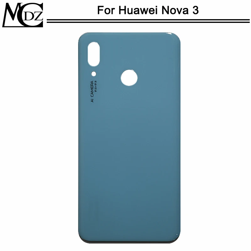 Nova 3 крышка батареи для huawei Nova 3 запасные части Задняя крышка батареи корпус двери'