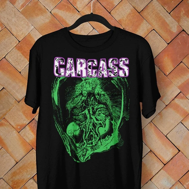 malt chokerende Original Carcass Nationwide Necroticism T Shirt Uk Grindcore Death Metal Black Tee -  Tailor-made T-shirts - AliExpress