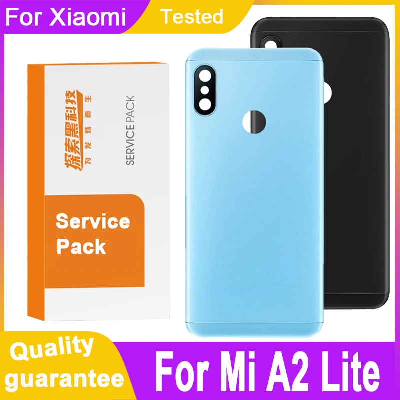 Высококачественный сменный задний корпус для Xiaomi Mi A2 Lite задняя крышка