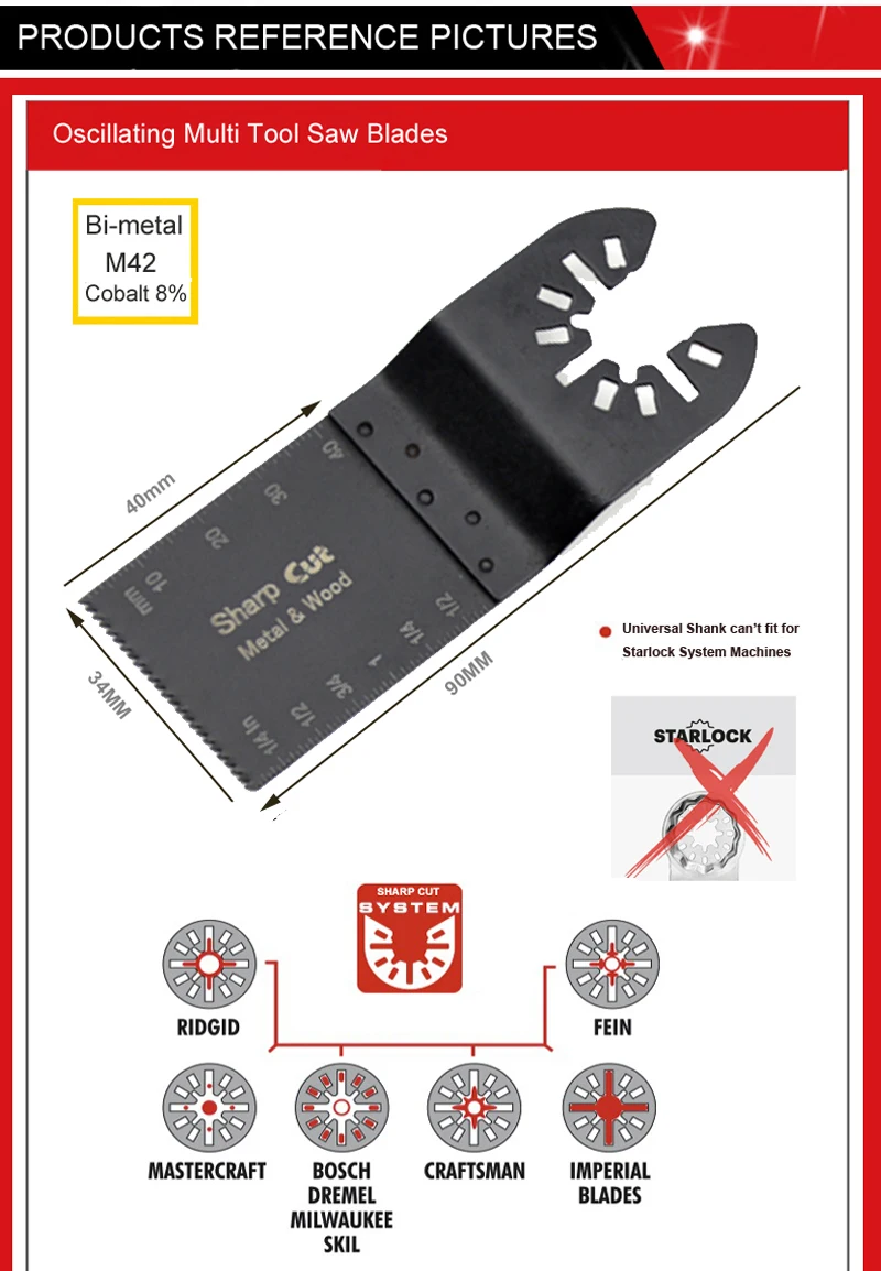 bimetal oscillating saw 