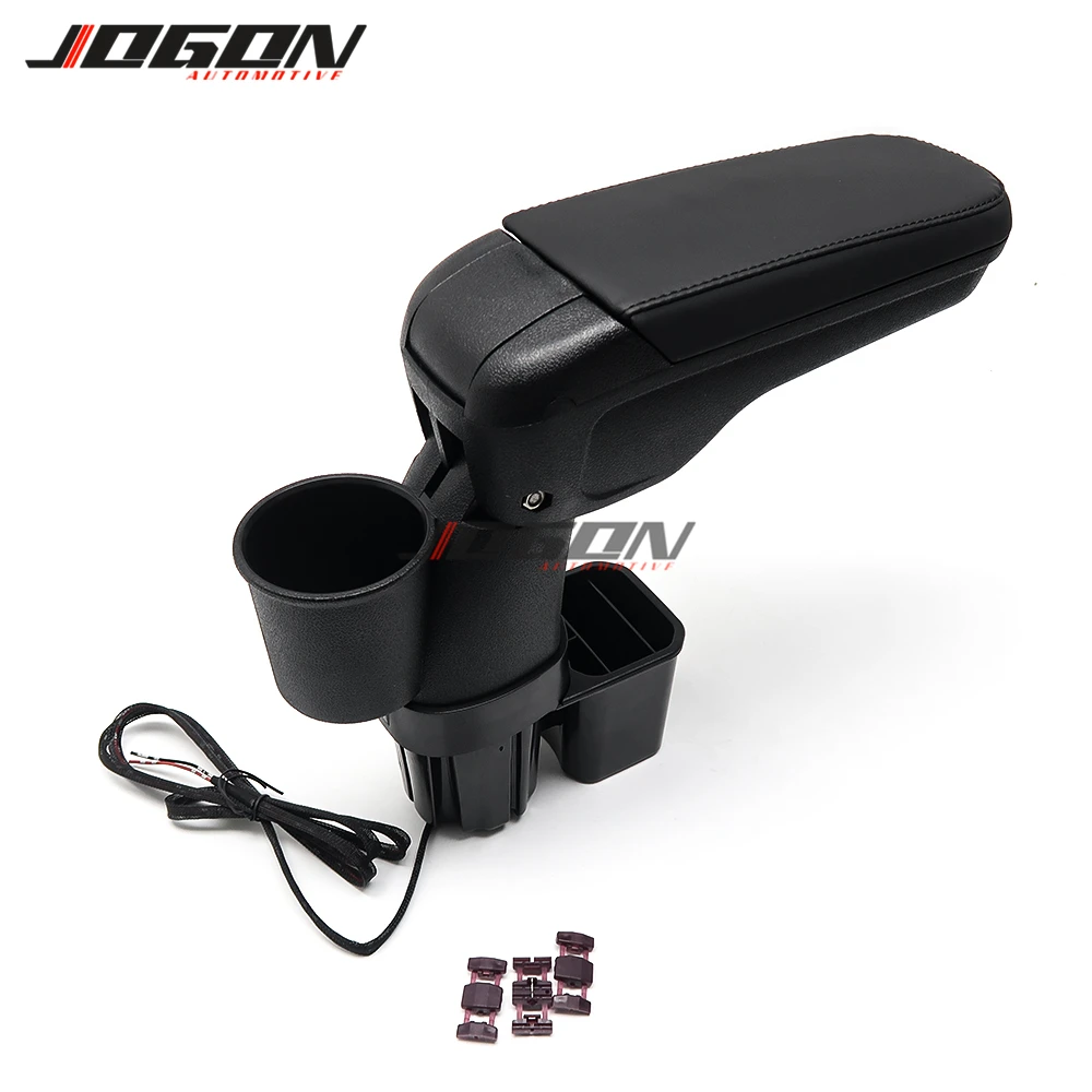 For Suzuki Jimny Sierra 2007-2020 Centre Console Gear Armrest Box Water Cup Storage Container Holder Organizer Car Accessoriess