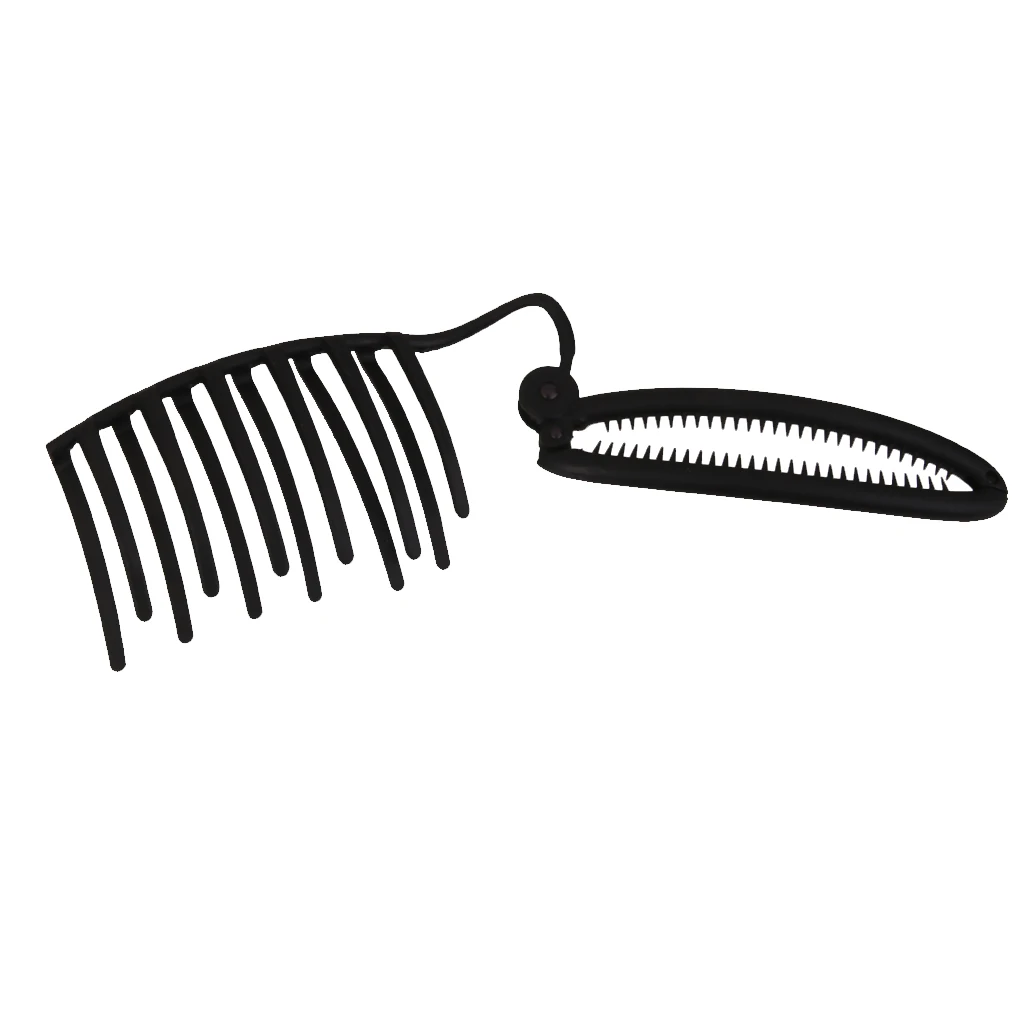 Useful Ponytail Inserts Hair Clip Bun Maker Bouffant Volume Hair Comb