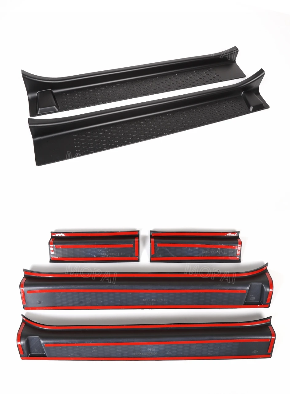 MOPAI Nerf панели и подножки для автомобильных порогов Накладка для Jeep Wrangler JL+ для Jeep Gladiator JT