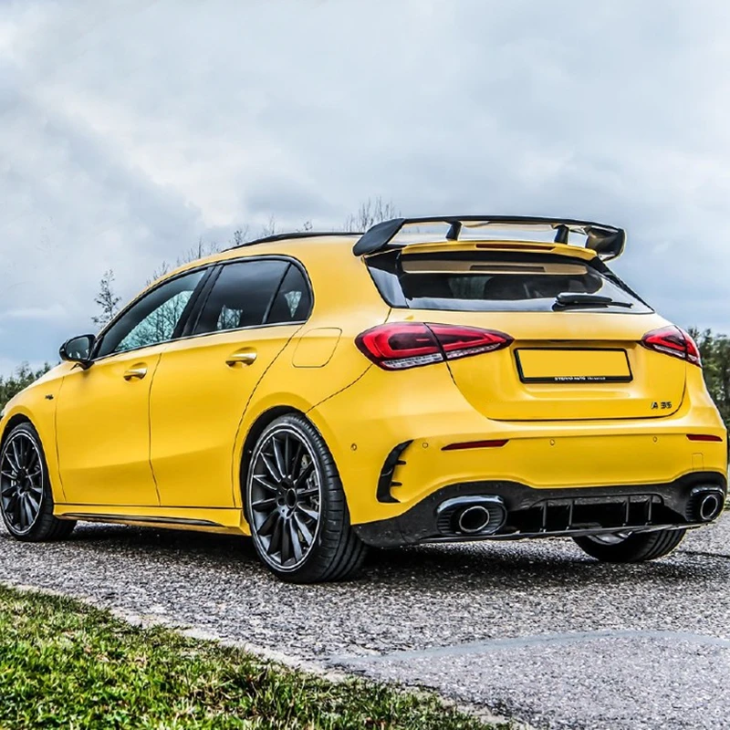 Для Mercedes Benz W177 хэтчбек A Class A180 A200 A250 A260 & A45 AMG 2019 2020 ABS пластик черный красный цвет