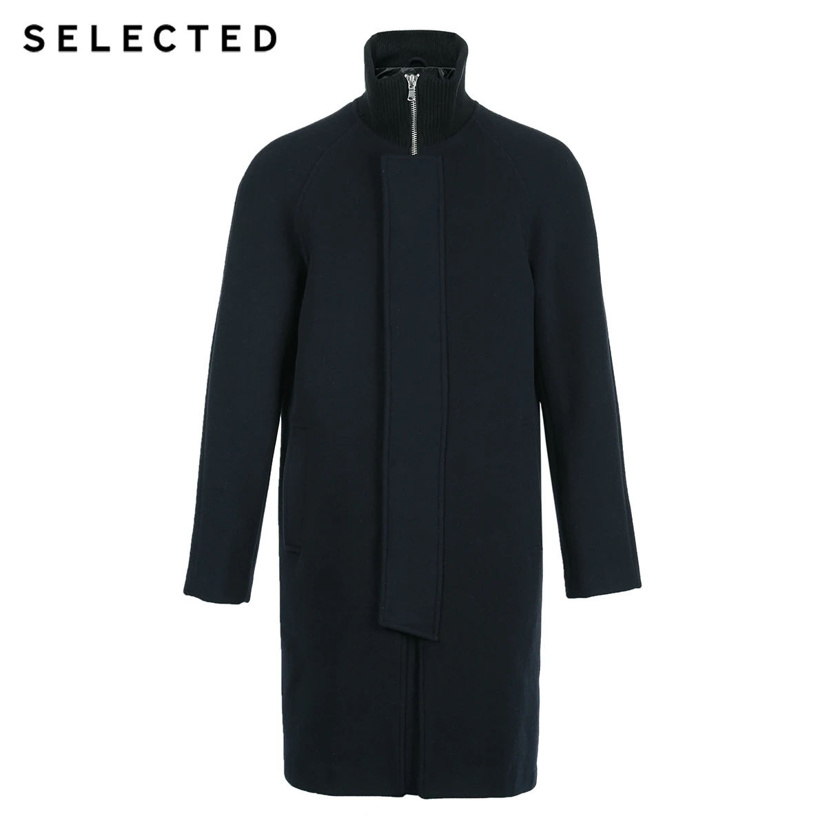 SELECTED Winter New Wool Blend Coat Men's Clothes Business Casual Woolen Jacket S | 418427555