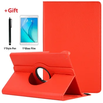 

360 Protection Samsung Galaxy Tab A 10.1 2019 T510 T515 SM-T510 SM-T515 Multi-Angle Viewing Folio Stand Cases with Stlye+Film