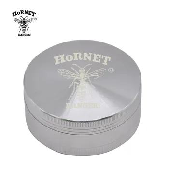 

HORNET Premium Aluminum Herb Grinder 75 MM 3 Layers Tobacco Grinder With Sharp Diamond Teeth Herbal Crusher Smoke Miller