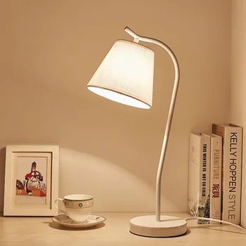 

Europe Wrought Iron Desk Lamp Originality Personality Modern Decoration Lighting Platform Study Study Bedroom Bedside Children