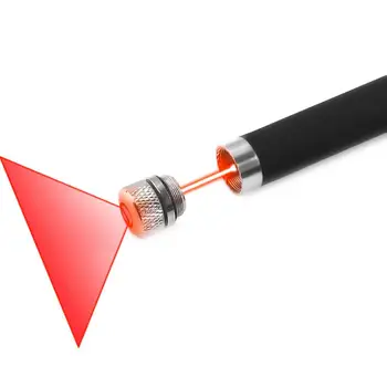 

CWLASER 2-in-1 650nm Line Beam Red Laser Pointer Pen (Black)