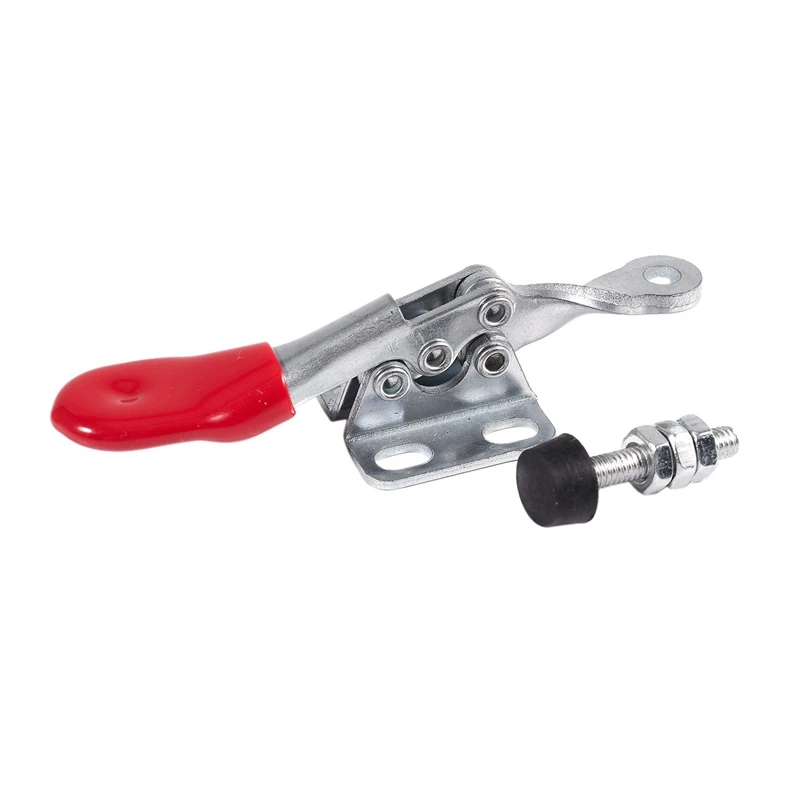 GH-201 BT 4 Pieces 27KG//60 Lbs Short Bar Flanged Base Horizontal Toggle Clamps