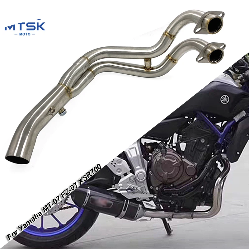 Глушитель выхлопной трубы для мотоцикла полная система Yamaha MT 07 MT07 2013 2014 2015 2016 2017