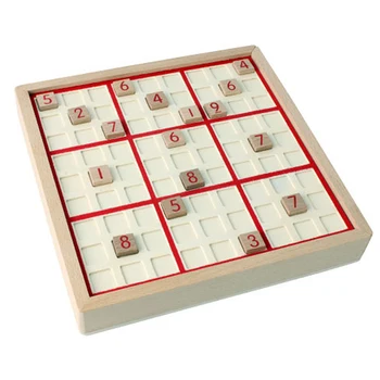 

Reasoning Logic Training Sudoku Chess Wooden Board Intelligent Educational Toy Adult Children Drawer Type Funny Challenge Digits