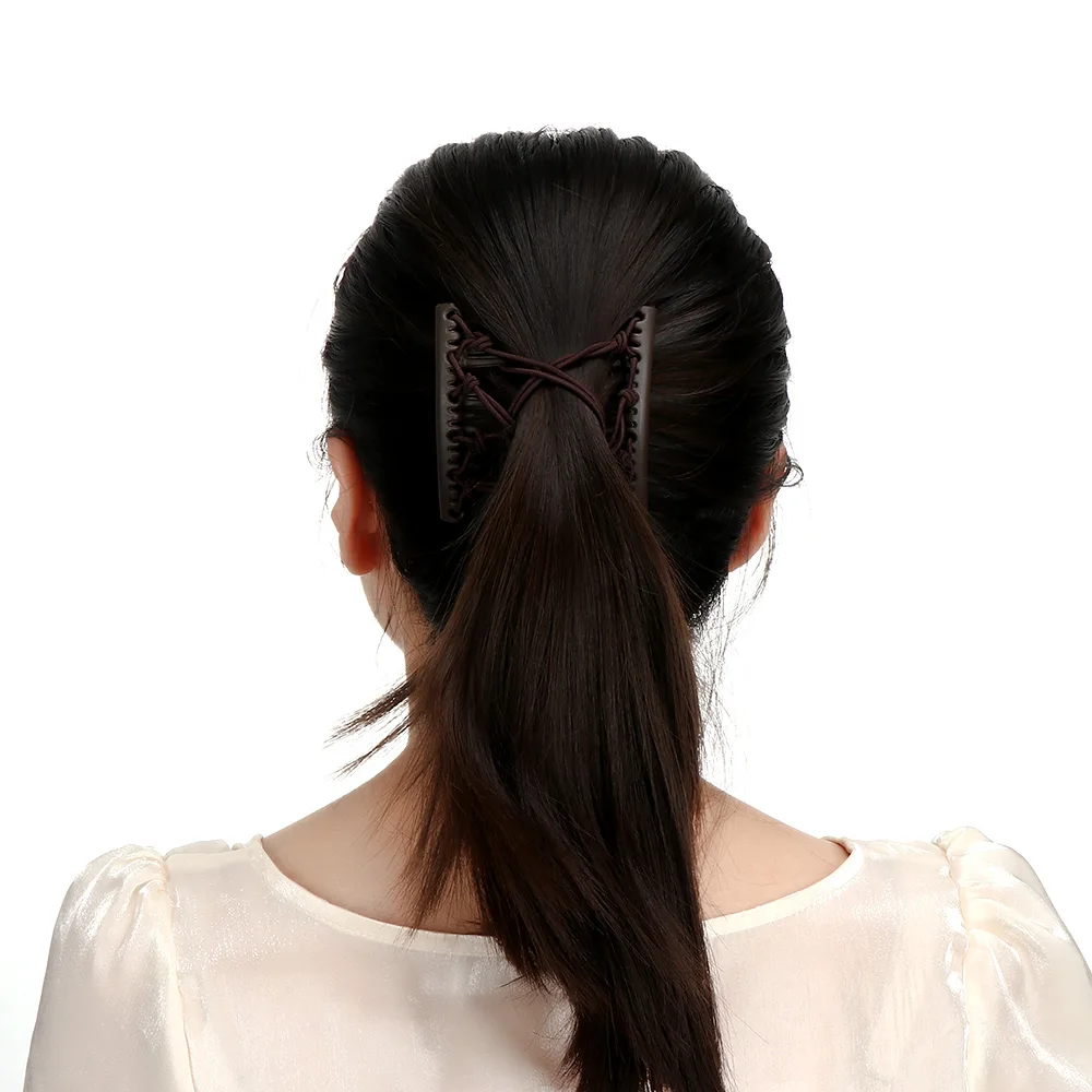 Hair Clips Hair Accessories Creative Magic Changeable Hair Pin Hair Clip Comb with Elastic Rope Styling Tools Accessories Women Gift