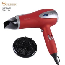 Surker фен для волос DW-718AI мультискоростной контроль температуры ветра Высокая мощность анион постоянная температура Уход за волосами