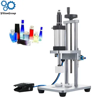 

Perfume glass bottle capping machine perfume crimping machine perfume collar pressing machine