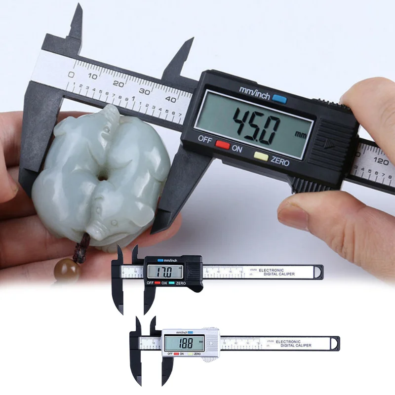

Measuring Tool Stainless Steel Digital Caliper 6 "150mm Measuring Instrument Vernier Calipers Micrometro Strumento Di Misura