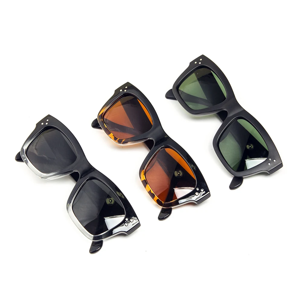Большие поляризованные солнцезащитные очки CONWAY с УФ-блоком, большие квадратные солнцезащитные очки для женщин, большие солнцезащитные очки с широкой оправой