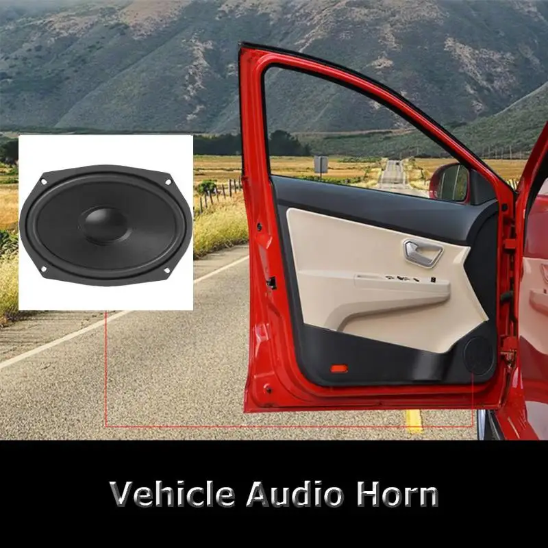 GT-6.9CH Universal Coaxial Speaker Music Full Range Frequency Speaker for Car Stage Board Enjoys Stereo Surround Sound