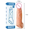 Man Nuo Realistic Penis Sleeve Reusable Condoms Soft Penis Extender Enlargement Delayed Ejaculation Cock Cover Sex Toys For Men 1