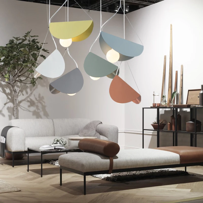 Простой пост-современное творчество Цвет Maca Дракон личность ресторан лампа бар