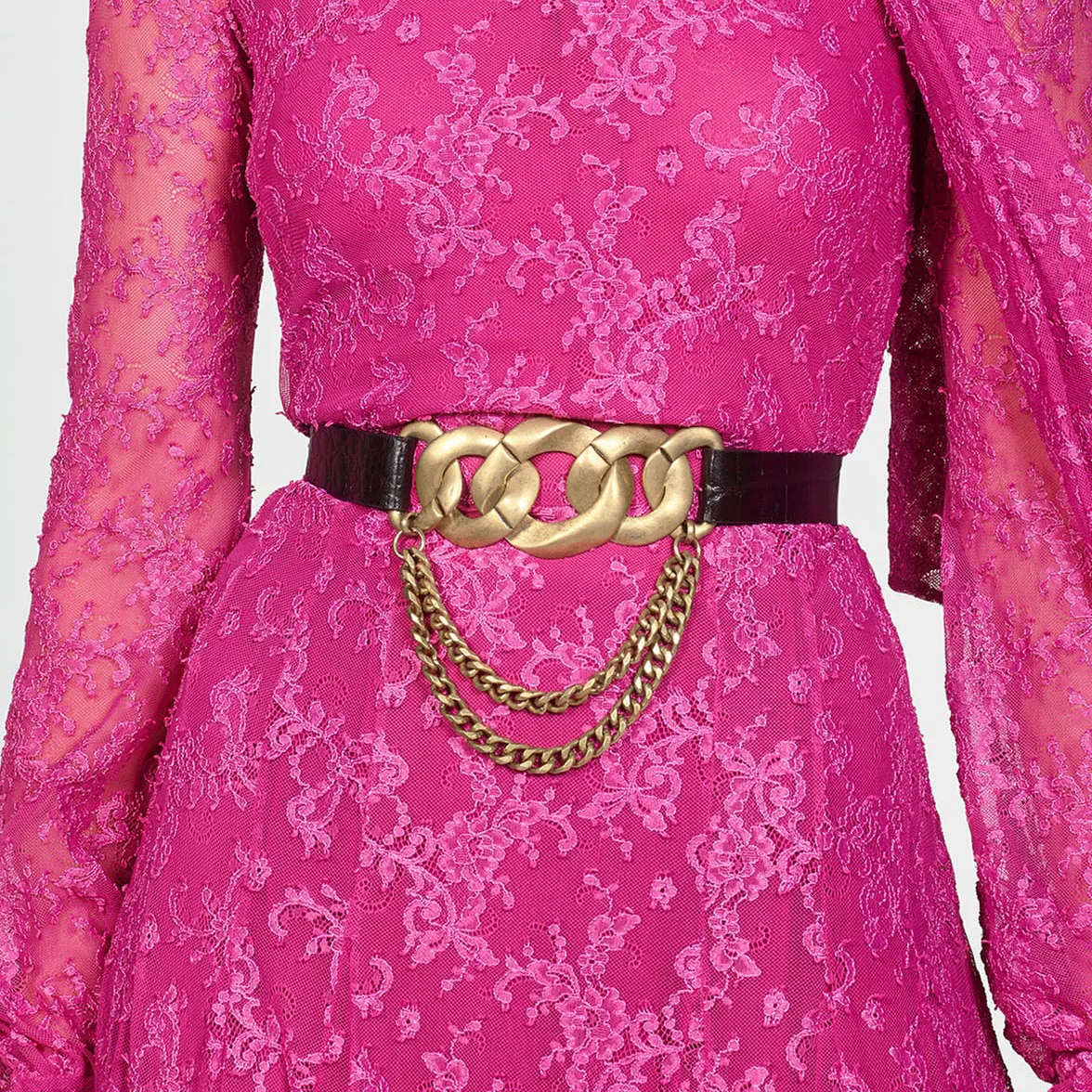 Girlgo ZA 62 Тип Ремни из искусственной черной кожи для женщин роскошный квадратный ремень с кристаллами и пряжкой винтажный металлический пояс на талию ювелирное изделие - Цвет: 62