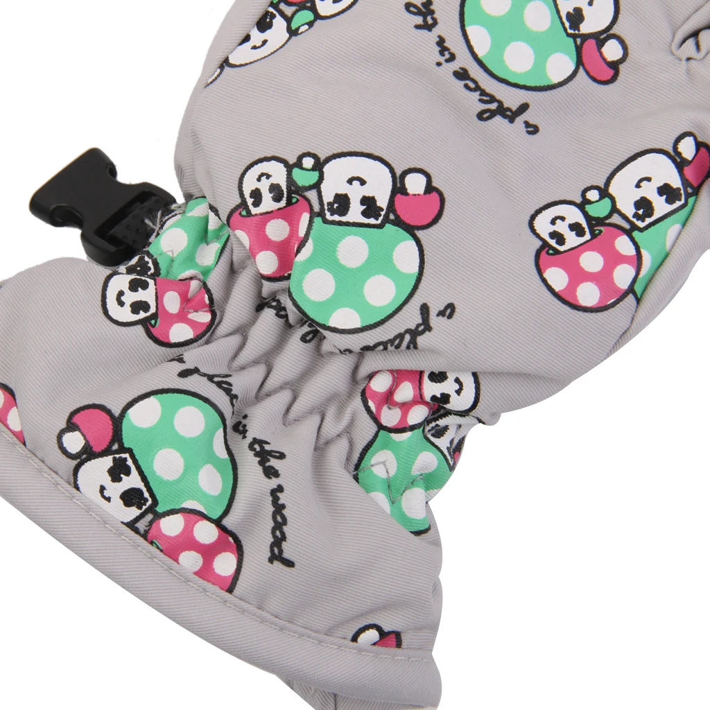 1 Pair Winter Warm Breathable 2-4 Years Children Kids Ski Gloves Men Women Kids Ski Gloves Snowboard Gloves