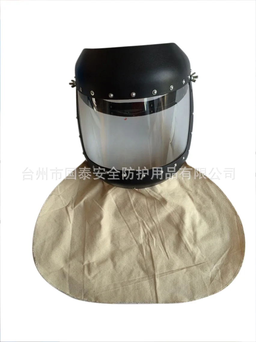 

Clean water star Card Shawl Insulated Mask Two-color Selectable Head-Mounted Polishing Mask Manufacturers Direct Selling Wholesa