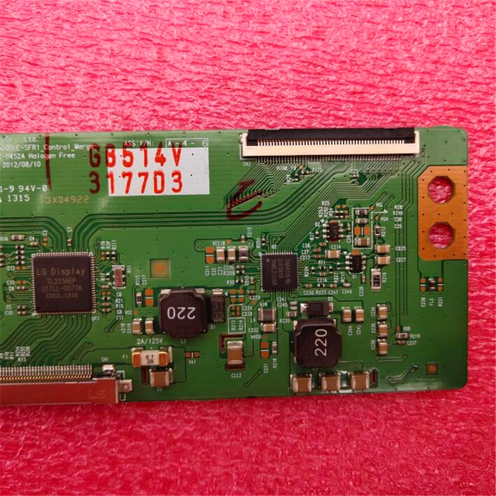 Original T-CON board 42LN5100-CP 42ln5300 42LA620V-ZA 6870C-0452A LC500DUE-SFR1 LC420DUE(SF)(R1) 42LN575V-ZE pcb board