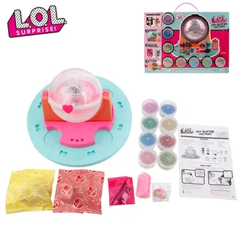 

LoL dolls Original L.O.L. SURPRISE! DIY GLITTER FACTORY lol surprise baby doll Capsule girl toy birthday gifts with box