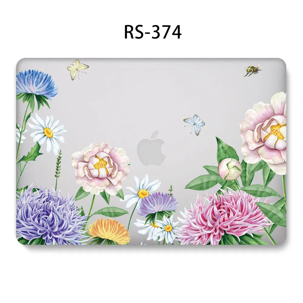 Чехол для ноутбука macbook Touch ID Air 13 A1932 Air Pro retina 11 12 13 13,3 15 touch bar A2159 A1706 A1707+ крышка клавиатуры