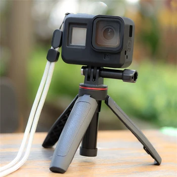 

Silicone Protective Cover Housing with Chargeable Battery Lid for GoPro Hero8 Black Sports Camera Accessories with Wrist Lanyard